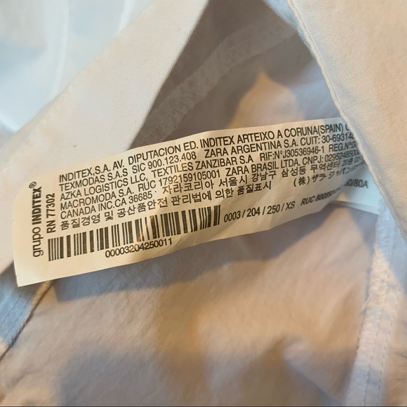 ZARA trf collection Wide Sleeve Top - Picture 9 of 11